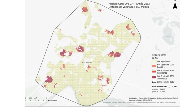 Analyse Spatiale et Spatio-Temporelle de la Dengue à Girardot, Colombie (2013-2015)